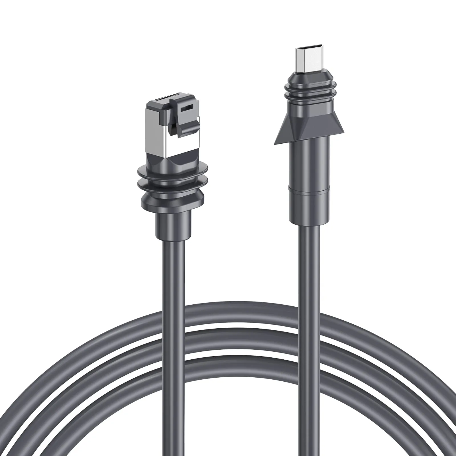 对于Starlink以太网线CMX CMR,额定24AWG 1200Mbps供电,连接RJ45连接器