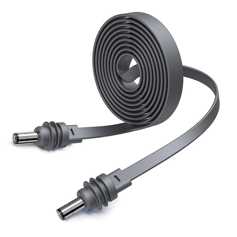 Staarlink MINI DC Power Cable 直流电源线DC-DC 扁平电缆线适合门窗户外防水扁线线缆