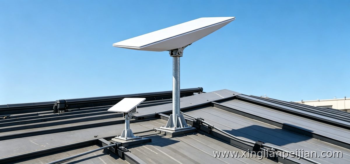 星链支架装在彩钢瓦屋顶怎么固定?四种屋面免钻孔方案实测对比