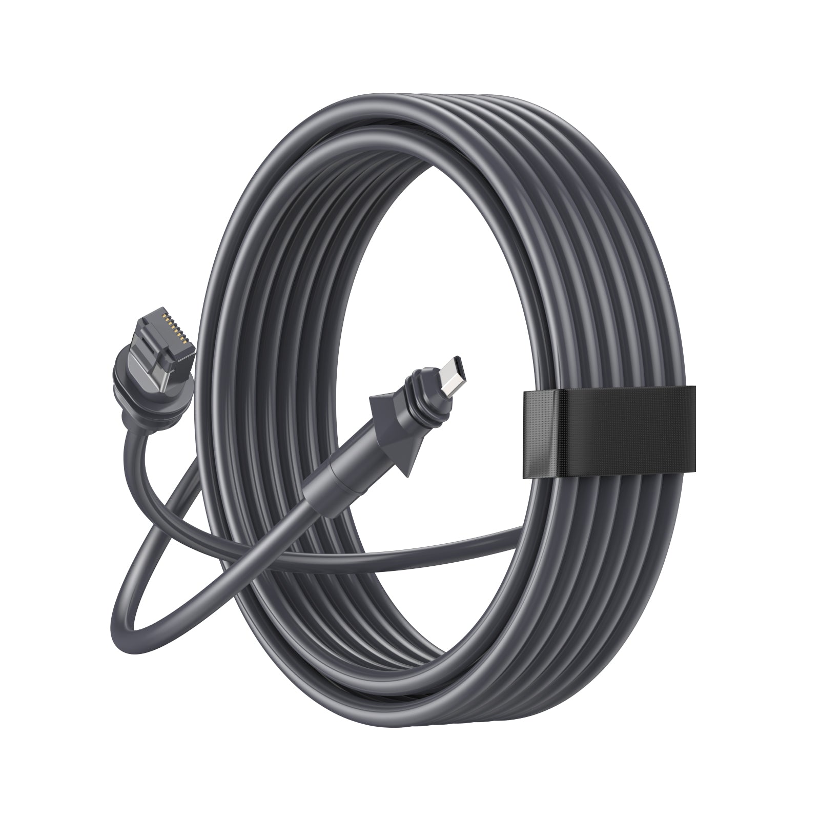 对于Starlink以太网线CMX CMR，额定24AWG 1200Mbps供电，连接RJ45连接器