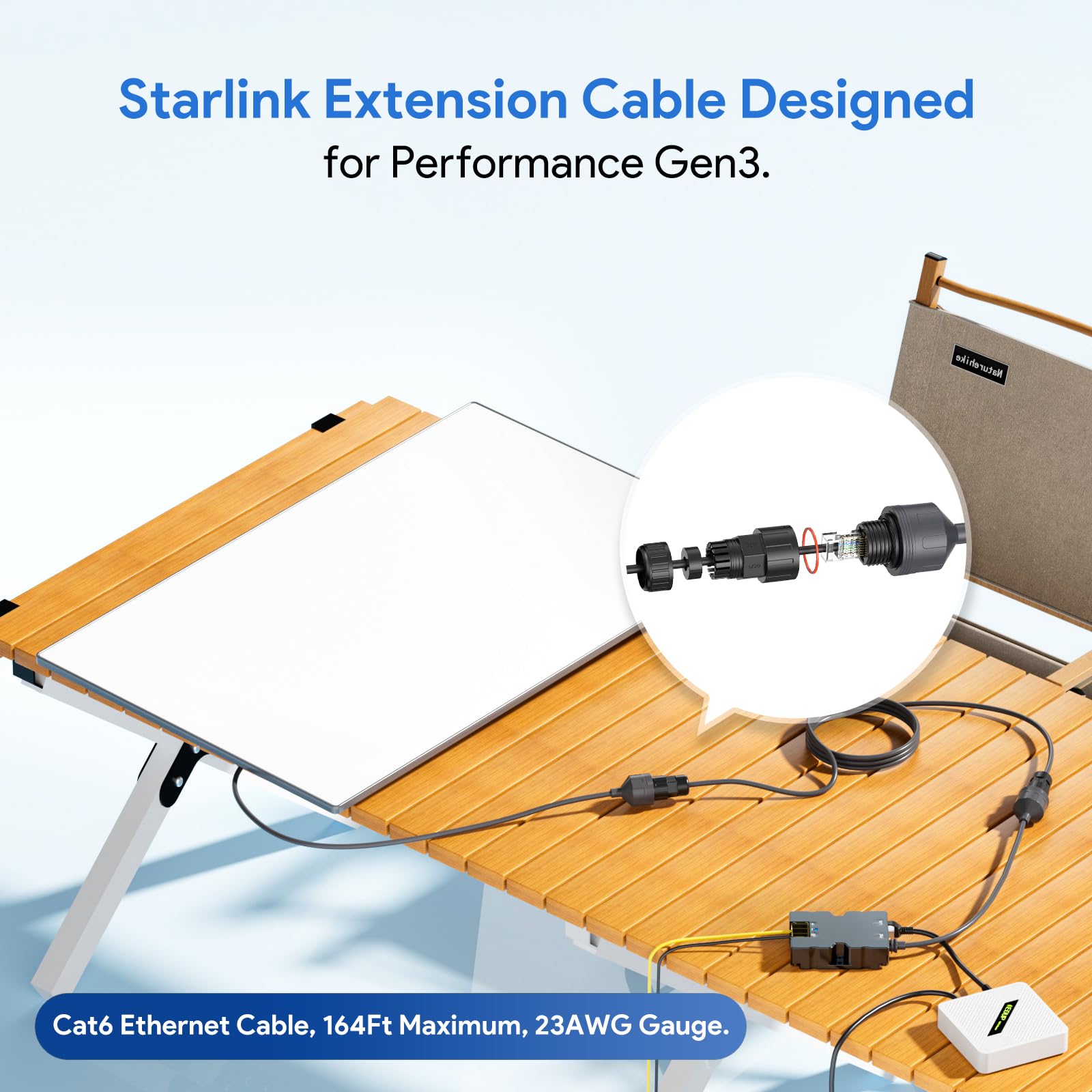 For Starlink Performance Gen 3 Ethernet Adapter, For Starlin