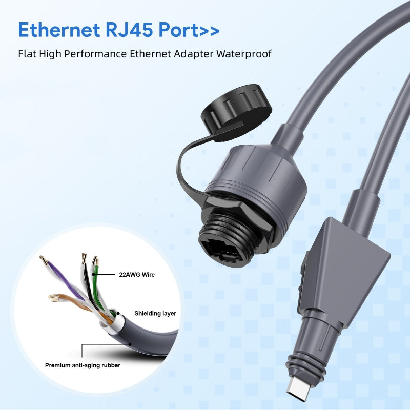 For Starlink Flat High Performance Extension to RJ45 Cable,