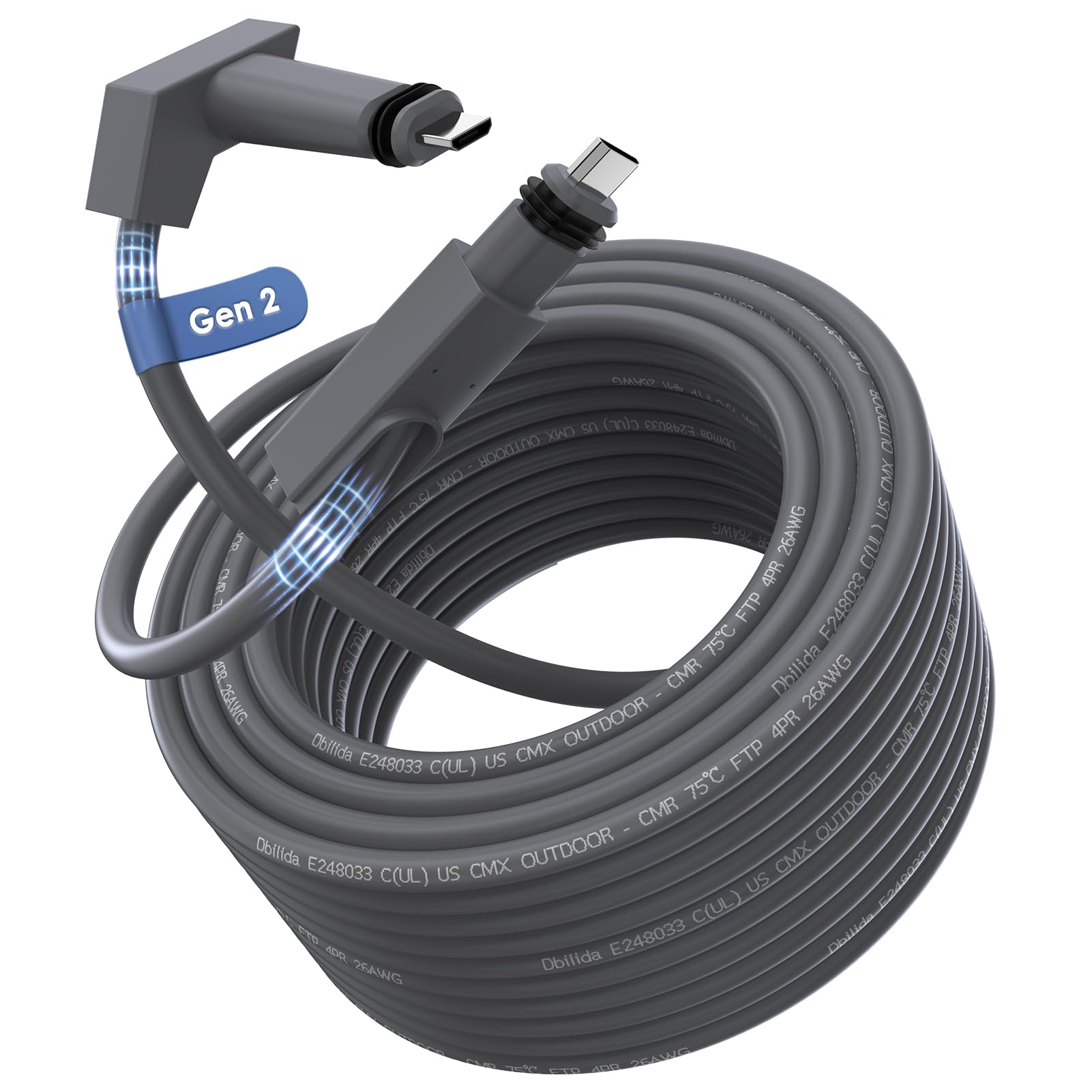 For Starlink Cable Gen 2 30FT 75FT 100FT 150FT, CMX CMR Rate