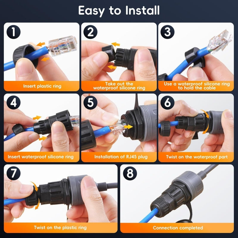 For Starlink Cable SPX to RJ45 Adapters, Starlink Ethernet A