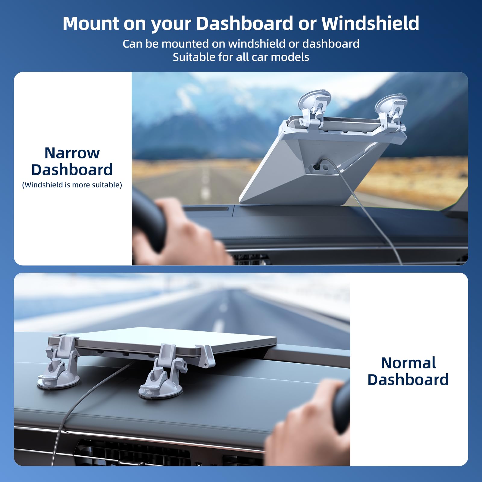For Starlink Mini Car Mount for Dashboard, Starlink Mini Suc