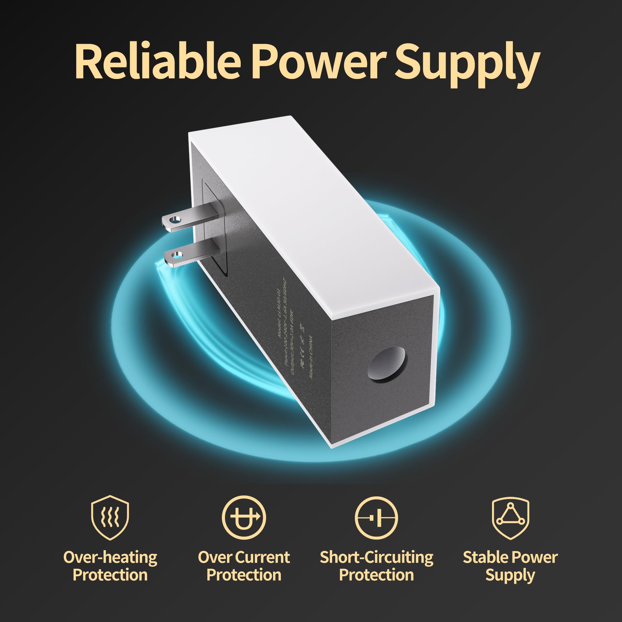 For Starlink Mini Charger 60W Replacement Power Supply AC Ad