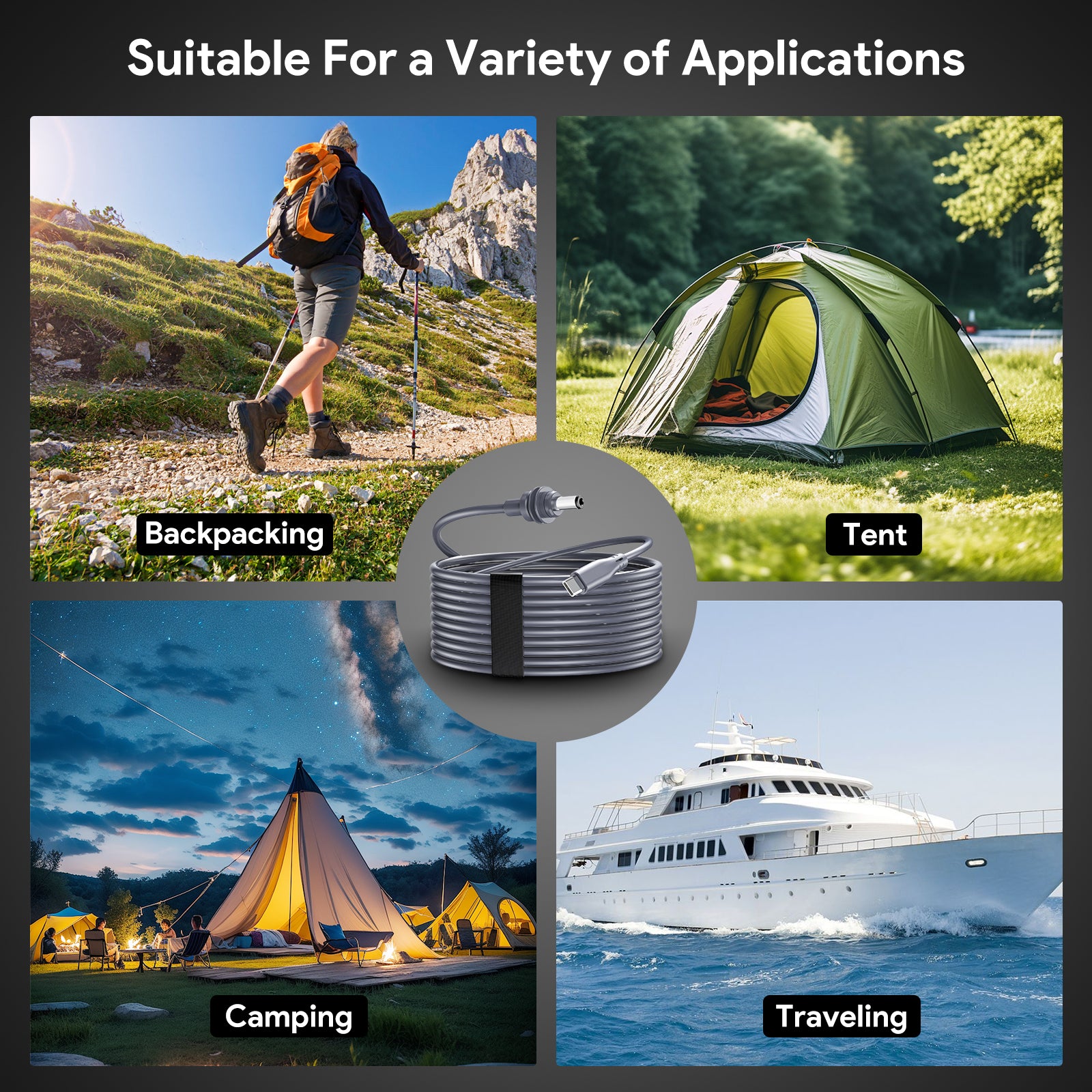 For Starlink 2M/3M/5M/10M/15M Multiple Lengths of USB Type-C
